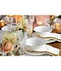 VIETRI Pietra Serena Collection White Dinner Plate, Color:White - Image 6