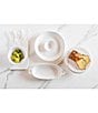 VIETRI Pietra Serena Deep Small Bowl, Color:White - Image 2