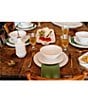 VIETRI Pietra Serena Handled Rectangular Platter, Color:White - Image 3