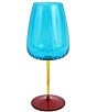 Color:Aqua - Image 1 - Pompidou Collection Wine Glass