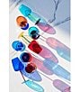 Color:Aqua - Image 3 - Pompidou Collection Wine Glass