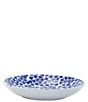 Color:Blue - Image 1 - Santorini Flower Pasta Bowl
