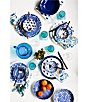 Color:Blue - Image 3 - Santorini Stripe Cereal Bowl