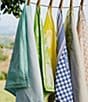 VIETRI Vietri Strofinaccio Bunny Dish Towel, Set of 2, Color:Turquoise - Image 2