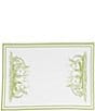 VIETRI Vietri Strofinaccio Bunny Dish Towel, Set of 2, Color:Green - Image 1
