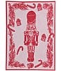 VIETRI Strofinaccio Nutcracker Dish Towels, Set of 2, Color:Red - Image 1