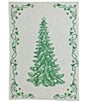 VIETRI Strofinaccio Tree Dish Towels, Set of 2, Color:Green - Image 1