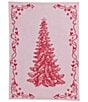 VIETRI Strofinaccio Tree Dish Towels, Set of 2, Color:Red - Image 1
