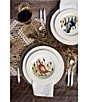 Color:Multi - Image 2 - Festive Fall Collection Wildlife Black Hunting Dog Dinner Plate