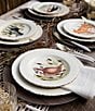 Color:MULTI - Image 3 - Festive Fall Collection Wildlife Hunting Dog Salad Plate