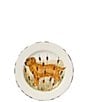 Color:MULTI - Image 1 - Festive Fall Collection Wildlife Hunting Dog Salad Plate