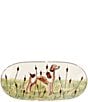 VIETRI Wildlife Spaniel Oval Platter - Image 1