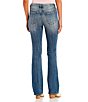 Color:Medium Wash - Image 2 - Mid Rise Bootcut Jeans