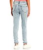 Color:Light Wash - Image 2 - Thompson Tomboy Mid Rise Rolled Cuff Girlfriend Jeans