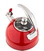 Color:Red - Image 2 - 2.6-Quart Stainless Steel Tea Kettle