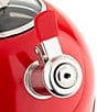 Color:Red - Image 4 - 2.6-Quart Stainless Steel Tea Kettle