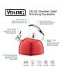 Viking 2.6-Quart Stainless Steel Tea Kettle - Image 6