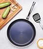 Color:Silver - Image 3 - 3-Ply Hybrid Plus 12#double; Nonstick Fry Pan