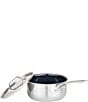 Color:Silver - Image 2 - PerformanceTi 4-Ply Titanium Sauce Pan With Lid