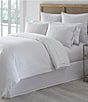 Color:White - Image 1 - Villa By Noble Excellence Symphony Dobby Check Duvet Cover Mini Set