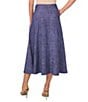 Vince Camuto A-Line Midi Skirt, Color:Cool Waters - Image 2