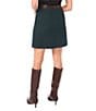 Vince Camuto Woven A-Line Coordinating Mini Skirt, Color:Forest Night - Image 2