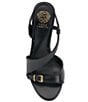 Color:Black - Image 5 - Adesie Leather Dress Sandals