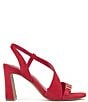 Color:Glamour Red - Image 2 - Adesie Suede Dress Sandals