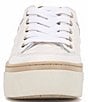 Color:Bright White - Image 5 - Anabell Leather Platform Sneakers