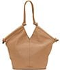 Color:Sandstone - Image 2 - Arjay Leather Top Handle Tote Bag