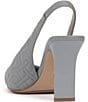 Color:Faint Fog - Image 4 - Baneet Quilted Leather Slingback Pointed Toe Pumps