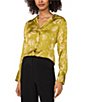 Vince Camuto Charmeuse Printed Notch Collar Long Sleeve Button Front Blouse,Specials : American Fashion Style Bags On Sale Vince Camuto Charmeuse Printed Notch Collar Long Sleeve Button Front Blouse,Specials : American Fashion Style Bags On Sale