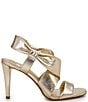Color:Egyptian Gold - Image 2 - Chryssy Metallic Leather Dress Sandals
