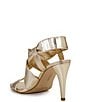 Color:Egyptian Gold - Image 4 - Chryssy Metallic Leather Dress Sandals