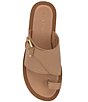 Color:Sandstone - Image 6 - Cooliann Leather Toe Ring Studded Sandals