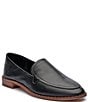 Color:Black - Image 1 - Cretinian Leather Loafers
