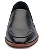 Color:Black - Image 5 - Cretinian Leather Loafers