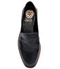 Color:Black - Image 6 - Cretinian Leather Loafers