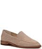 Color:Almond Beige - Image 1 - Cretinian Suede Career Flat Loafers