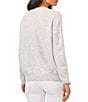 Vince Camuto Crew Neck Long Sleeve Extended Shoulder Seamed Cozy ...
