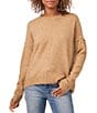 Vince Camuto Crew Neck Long Sleeve Extended Shoulder Seamed Cozy ...