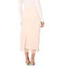 Vince Camuto Feather Trim A-Line Skirt, Color:Rosewater - Image 2
