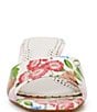 Color:Floret Garden - Image 6 - Faiza Patent Leather Floral Kitten Heel Sandals