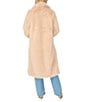 Vince Camuto Faux Fur Notch Collar Long Jacket - Image 2