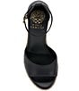 Vince Camuto Felyn Leather Ankle Strap Espadrille Wedge Sandals - Image 5
