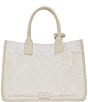 Color:Cream - Image 2 - Floral Patchwork Orla Tote Bag