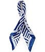Vince Camuto Geo Stripe Bordered Square Scarf - Image 1