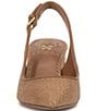 Vince Camuto Hamden Raffia Slingback Point Toe Pumps - Image 4