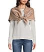 Vince Camuto Jacquard Floral Triangle Scarf - Image 2