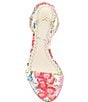 Color:Floret Garden - Image 5 - Jefany Leather Floral Wedge Sandals